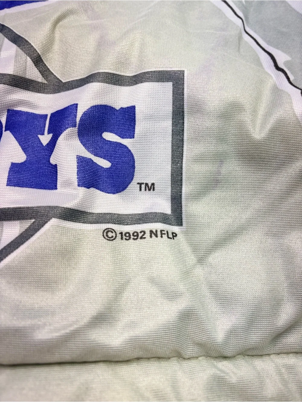 NFL Dallas Cowboys Vintage 1992 Troy Aikman Sleeping Bag 64x86 inches Collector